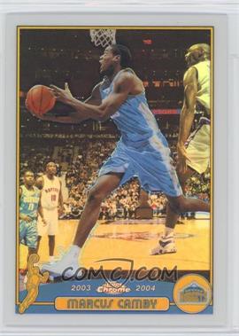 2003-04 Topps Chrome - [Base] - Refractor #53 - Marcus Camby