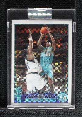 2003-04 Topps Chrome - [Base] - X-Fractor #128 - David West /220 [Uncirculated]