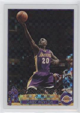 2003-04 Topps Chrome - [Base] - X-Fractor #20 - Gary Payton /220