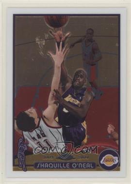 2003-04 Topps Chrome - [Base] #34 - Shaquille O'Neal [EX to NM]