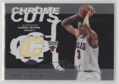 2003-04 Topps Chrome - Chrome Cuts Relic #CCR-TC - Tyson Chandler