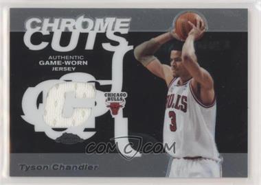 2003-04 Topps Chrome - Chrome Cuts Relic #CCR-TC - Tyson Chandler