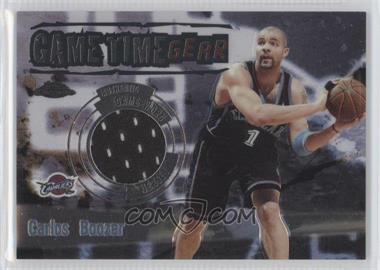 2003-04 Topps Chrome - Game Time Gear Relic #GGR-CB - Carlos Boozer