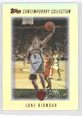 2003-04 Topps Contemporary Collection - [Base] - Red #9 - Luke Ridnour /225