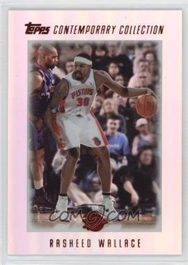 2003-04 Topps Contemporary Collection - [Base] - Red #93 - Rasheed Wallace /225