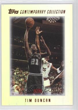 2003-04 Topps Contemporary Collection - [Base] - Red #98 - Tim Duncan /225