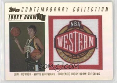 2003-04 Topps Contemporary Collection - Lucky Draw #LD9 - Luke Ridnour /175 [EX to NM]