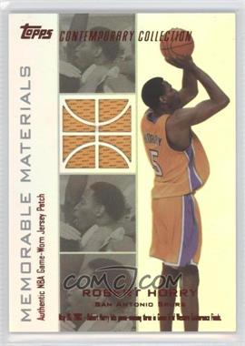 2003-04 Topps Contemporary Collection - Memorable Materials - Red #MEM-RH - Robert Horry /50