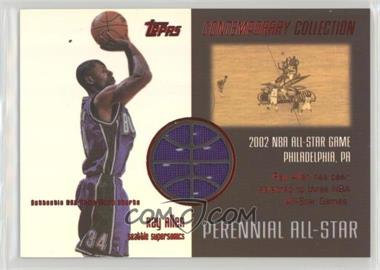 2003-04 Topps Contemporary Collection - Perennial All-Star Relics - Red #PA-RA - Ray Allen /50