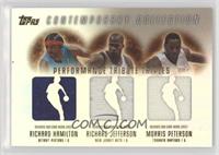 Richard Hamilton, Richard Jefferson, Morris Peterson #/200