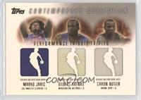 Gilbert Arenas, Caron Butler, Marko Jaric #/250