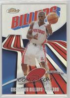 Player-Worn Shooting Shirt - Chauncey Billups #/250