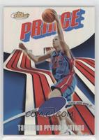 Player-Worn Warm-Up - Tayshaun Prince [EX to NM] #/250