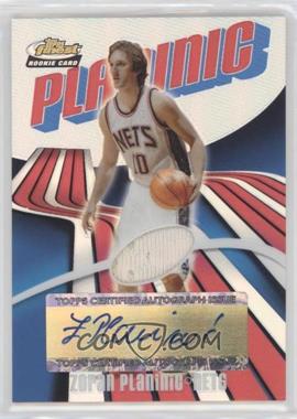 2003-04 Topps Finest - [Base] - Refractor #141 - Rookie Autograph - Zoran Planinic /250