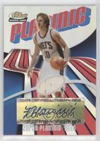 Rookie Autograph - Zoran Planinic #/250