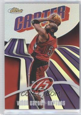 2003-04 Topps Finest - [Base] - Refractor #15 - Vince Carter /250