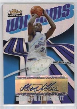 2003-04 Topps Finest - [Base] - Refractor #153 - Rookie Autograph - Mo Williams /250