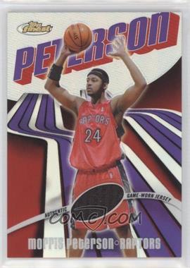 2003-04 Topps Finest - [Base] - Refractor #81 - Morris Peterson /250 [EX to NM]
