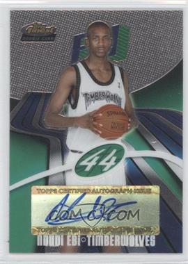 2003-04 Topps Finest - [Base] #147 - Rookie Autograph - Ndudi Ebi /999