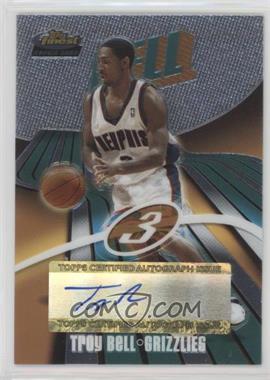 2003-04 Topps Finest - [Base] #167 - Rookie Autograph - Troy Bell /999