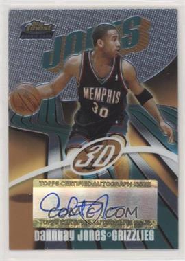 2003-04 Topps Finest - [Base] #169 - Rookie Autograph - Dahntay Jones /999