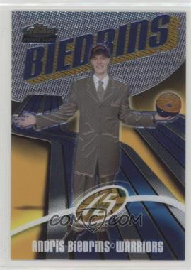 2003-04 Topps Finest - [Base] #183 - 2004-05 Rookie - Andris Biedrins