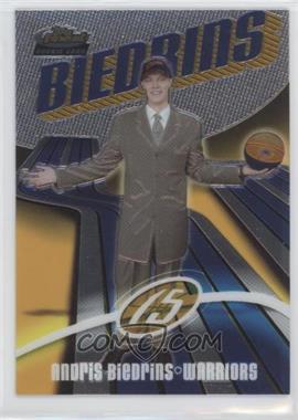 2003-04 Topps Finest - [Base] #183 - 2004-05 Rookie - Andris Biedrins