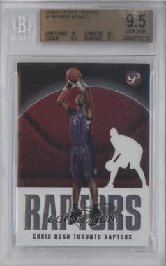 2003-04 Topps Pristine - [Base] #110 - Chris Bosh [BGS 9.5 GEM MINT]