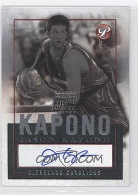 2003-04 Topps Pristine - Personal Endorsements Autographs #PEA-JK - Jason Kapono