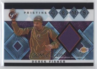 2003-04 Topps Pristine - Pristine Gems #GEM-DF - Derek Fisher
