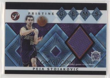 2003-04 Topps Pristine - Pristine Gems #GEM-PS - Peja Stojakovic
