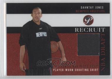 2003-04 Topps Pristine - Recruit Relics #PR-DJ - Dahntay Jones