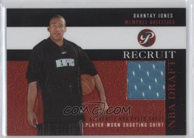 2003-04 Topps Pristine - Recruit Relics #PR-DJ - Dahntay Jones