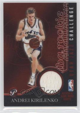 2003-04 Topps Pristine - Rookie Challenge Relics #PC-AK - Andrei Kirilenko