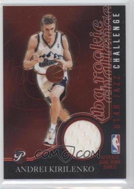 2003-04 Topps Pristine - Rookie Challenge Relics #PC-AK - Andrei Kirilenko