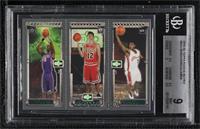 Chris Bosh, Kirk Hinrich, LeBron James [BGS 9 MINT]