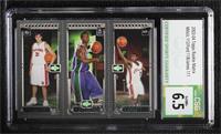 Darko Milicic, T.J. Ford, LeBron James [CSG 6.5 Ex/NM+]