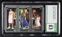 Darko Milicic, T.J. Ford, LeBron James [CSG 8.5 NM/Mint+]