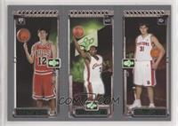 Kirk Hinrich, LeBron James, Darko Milicic