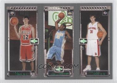 2003-04 Topps Rookie Matrix - [Base] #112-113-117 - Kirk Hinrich, Carmelo Anthony, Darko Milicic