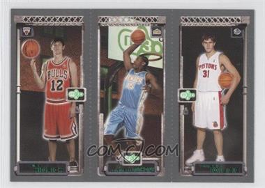 2003-04 Topps Rookie Matrix - [Base] #112-113-117 - Kirk Hinrich, Carmelo Anthony, Darko Milicic