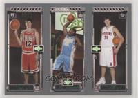 Kirk Hinrich, Carmelo Anthony, Darko Milicic