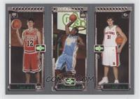 Kirk Hinrich, Carmelo Anthony, Darko Milicic