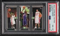 LeBron James, Chris Bosh, Darko Milicic [PSA 8 NM‑MT]