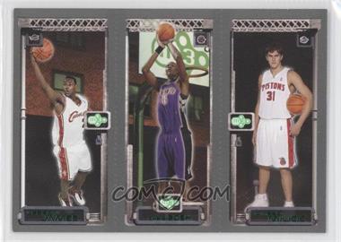 2003-04 Topps Rookie Matrix - [Base] #112-114-111 - LeBron James, Chris Bosh, Darko Milicic