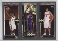 LeBron James, Chris Bosh, Darko Milicic