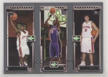 2003-04 Topps Rookie Matrix - [Base] #112-114-111 - LeBron James, Chris Bosh, Darko Milicic