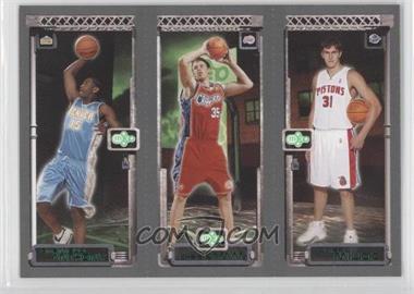 2003-04 Topps Rookie Matrix - [Base] #112-116-113 - Carmelo Anthony, Chris Kaman, Darko Milicic