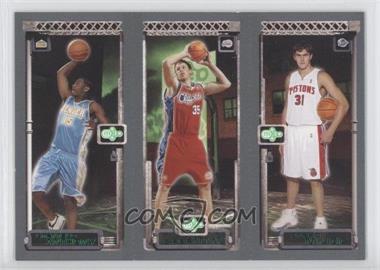 2003-04 Topps Rookie Matrix - [Base] #112-116-113 - Carmelo Anthony, Chris Kaman, Darko Milicic