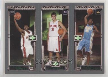 2003-04 Topps Rookie Matrix - [Base] #113-112-111 - LeBron James, Carmelo Anthony, Darko Milicic